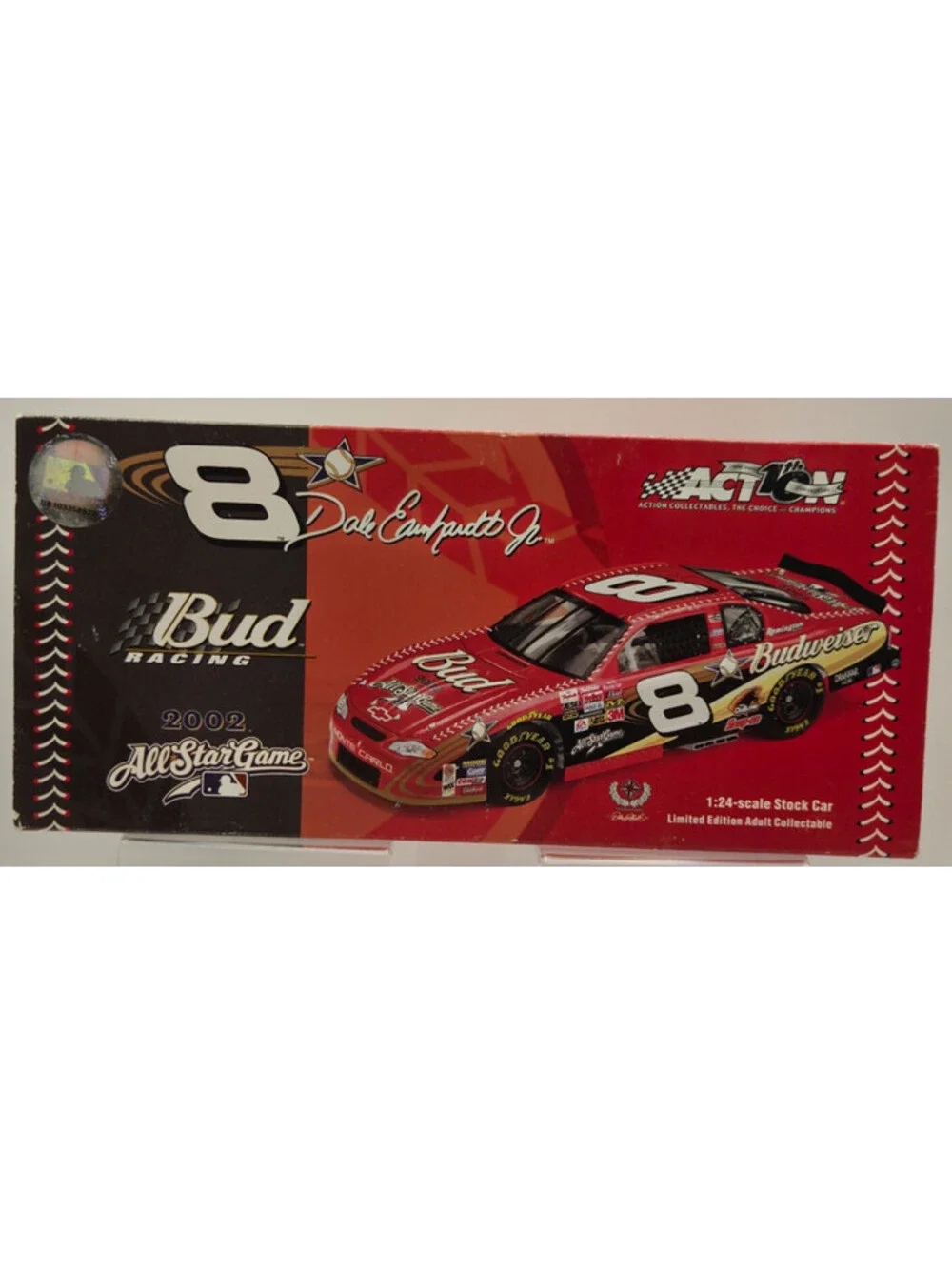 Dale Earnhardt Jr#8 Budweiser 2002 MLB All-Star Game 1:24 Action Diecast Vintage